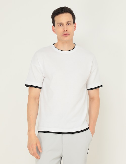 Playera Contempo cuello redondo para hombre