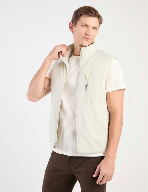 Chaleco Contempo con bolsillos para hombre