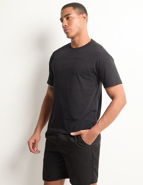 Playera cuello redondo para hombre 1