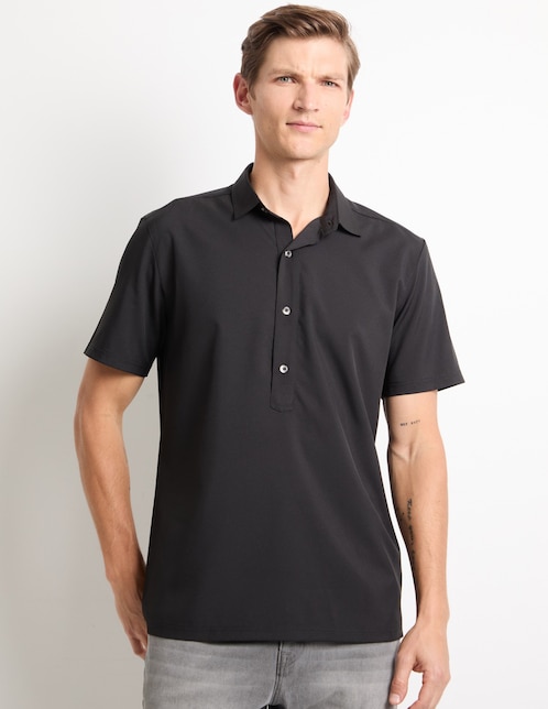POLO COH25022-07 CONTEMPO LI, M, NEGRO