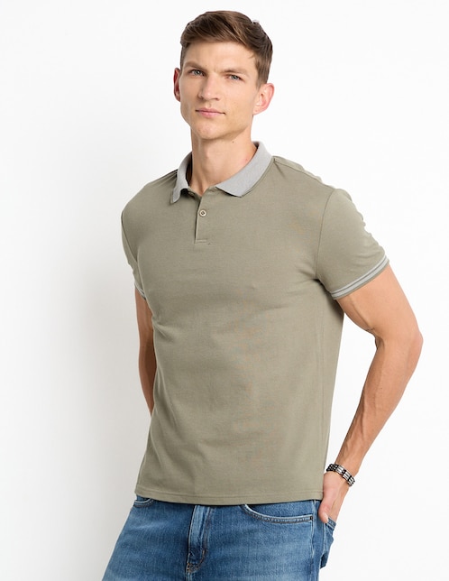 Playera tipo polo para hombre