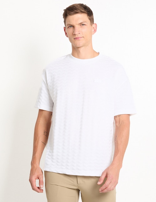 Playera cuello redondo para hombre 1