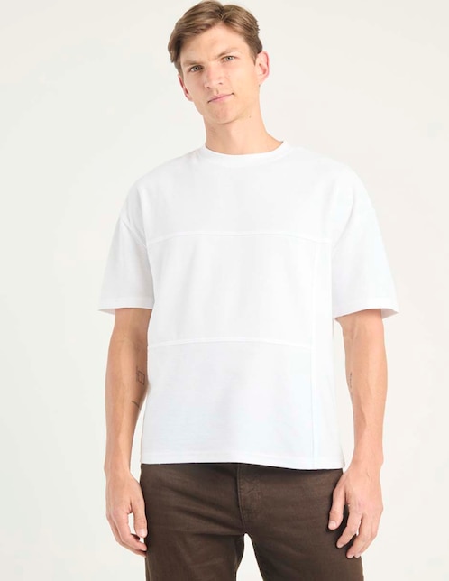 Playera cuello redondo para hombre 1