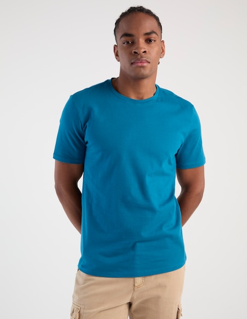Playera cuello redondo para hombre 1