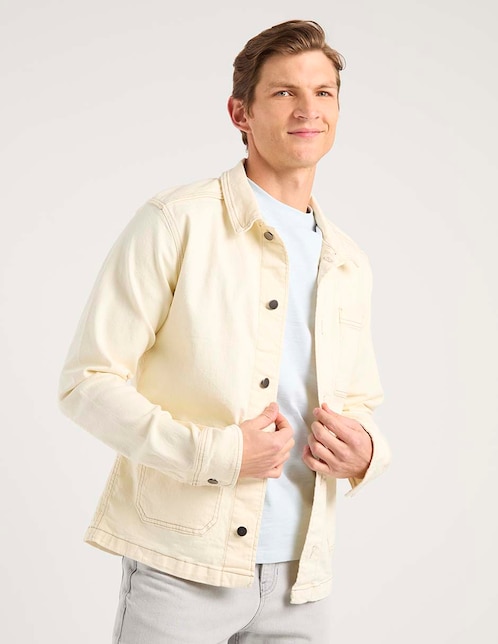 Chamarra denim de mezclilla para hombre 1