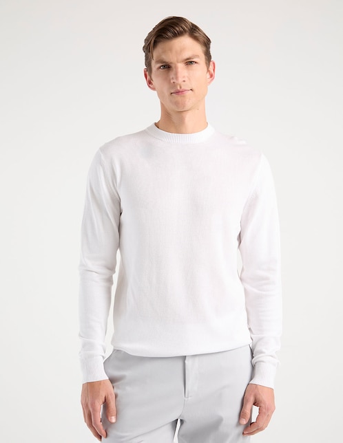 Suéter cuello redondo para hombre 1