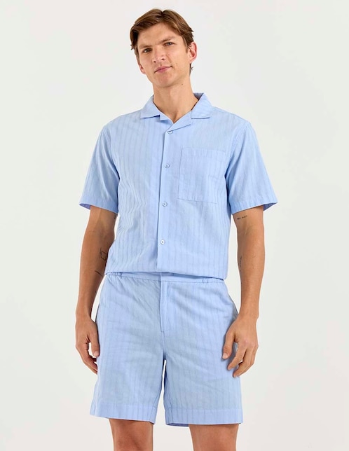 Bermuda de algodón para hombre 1