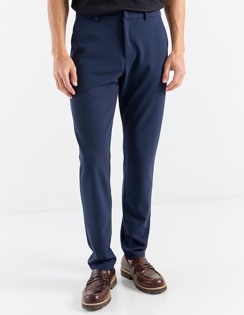 Pantalón de vestir slim para hombre 1