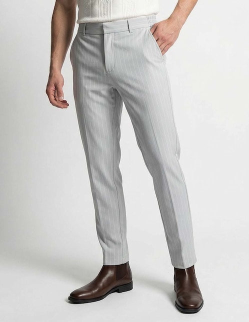 Pantalón de vestir slim para hombre 1
