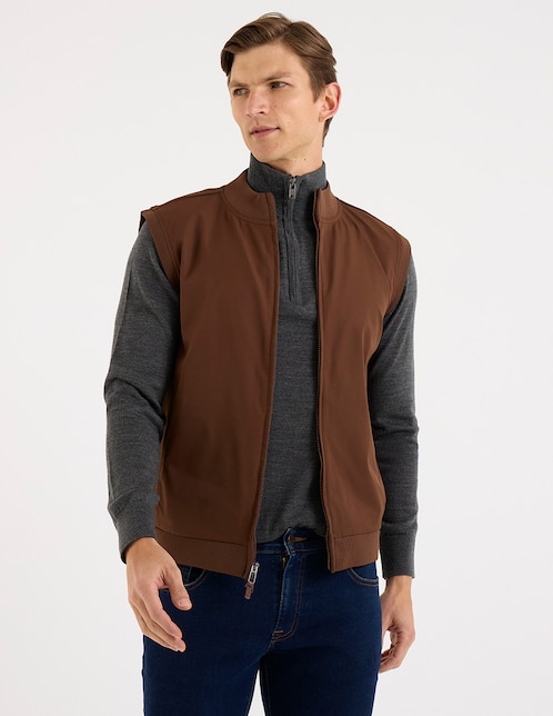 Chaleco con bolsillos para hombre 1