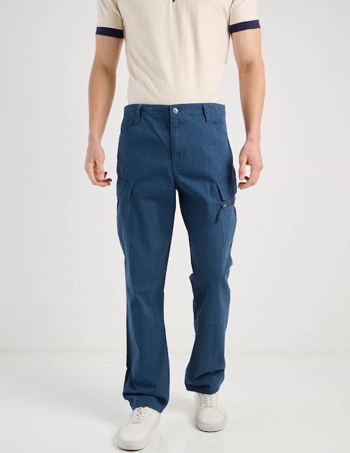 PANTALON CARGO CONTEMPO, 28, ALADO LISO