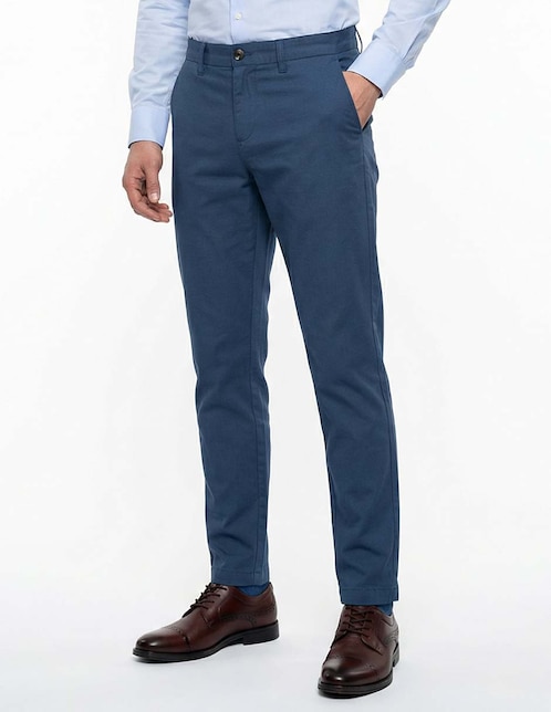 PANTALON CONTEMPO, 34, ALADO LISO SLIM
