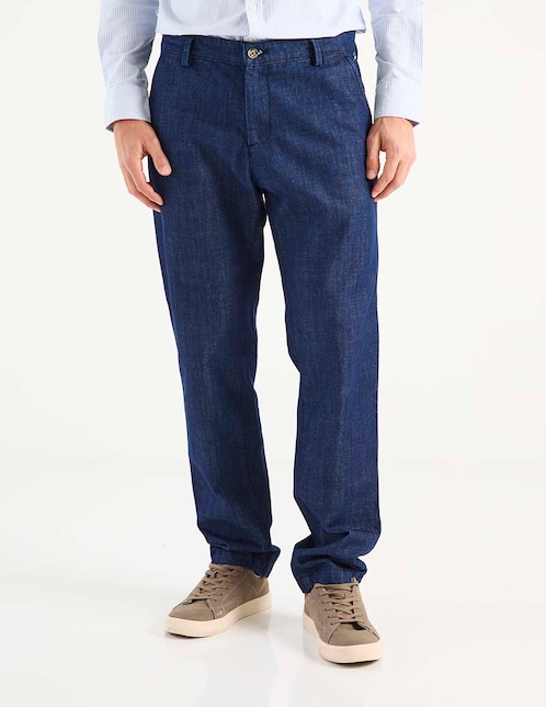 Pantalón recto Contempo para hombre