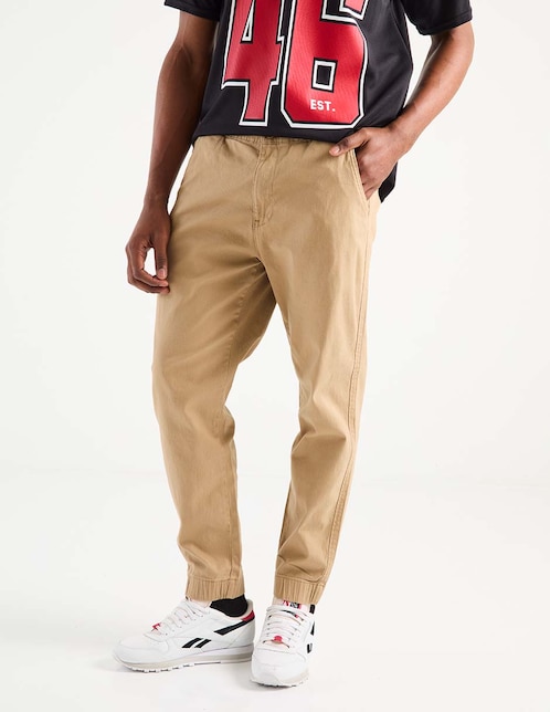 PANTALON CONTEMPO, 36, KHAKI CLARO COH2