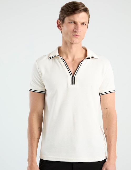 Playera tipo polo Contempo para hombre