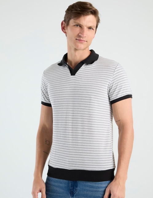 Playera tipo polo Contempo para hombre