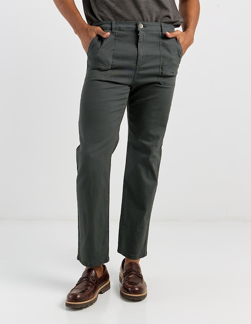 Pantalón straight para hombre 1