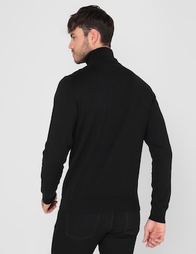 Sueter Contempo cuello con cierre para hombre