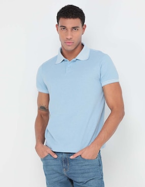 Playera Tipo Polo Contempo Para Hombre