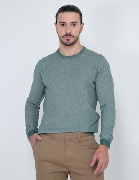 Sueter Contempo Cuello Redondo Para Hombre