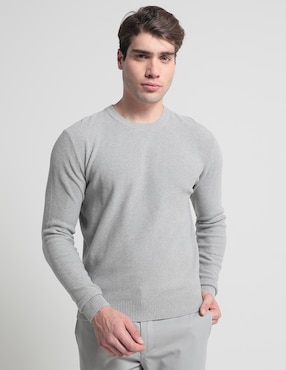 Sueter Contempo Cuello Redondo Para Hombre