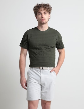 Bermuda Contempo de algodón para hombre Bermuda Contempo de algodón para hombre