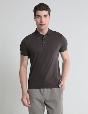 Playera Tipo Polo Contempo Para Hombre