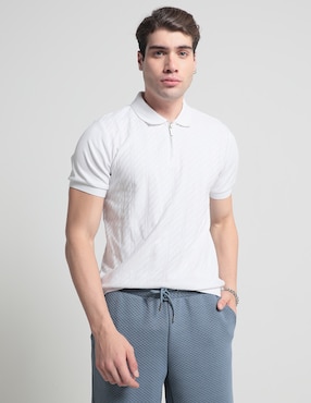 Playera Tipo Polo Contempo Para Hombre