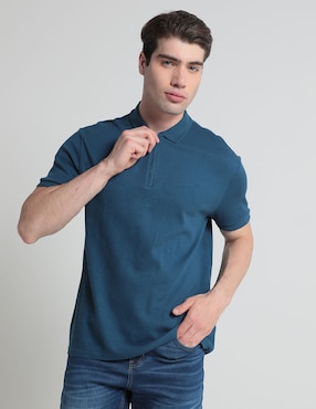 Playera Tipo Polo Contempo Para Hombre