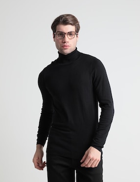 Suéter Contempo Cuello Alto Para Hombre