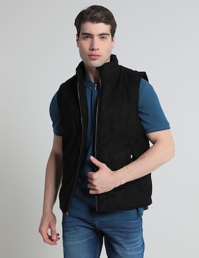 Chaleco Contempo Con Bolsillos Para Hombre