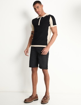 Bermuda Contempo de mezclilla para hombre