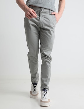 Pantalón Slim Fit Contempo De Algodón Para Hombre