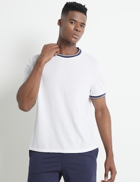 Playera Contempo Cuello Redondo Para Hombre