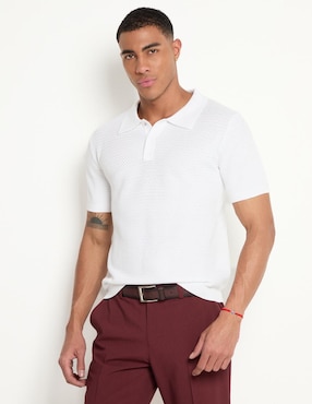 Playera Tipo Polo Contempo Para Hombre