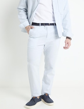 Pantalón chino slim Contempo para hombre