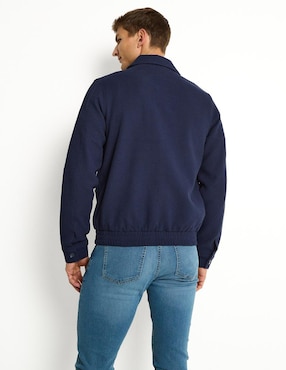 Chamarra bomber Contempo con bolsillos para hombre