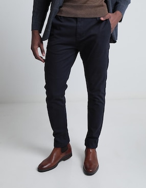 Pantalón de vestir recto Contempo para hombre