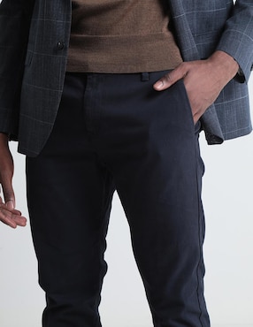 Pantalón de vestir recto Contempo para hombre