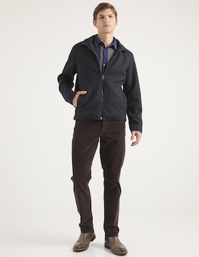 Camisa casual Contempo manga corta para hombre