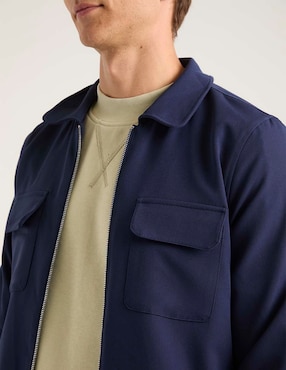Chamarra bomber Contempo con bolsillos para hombre
