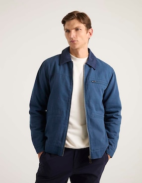 Chamarra casual Contempo con bolsillos para hombre