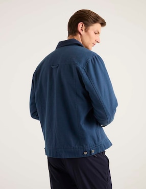 Chamarra casual Contempo con bolsillos para hombre