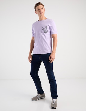 Playera Contempo cuello redondo para hombre