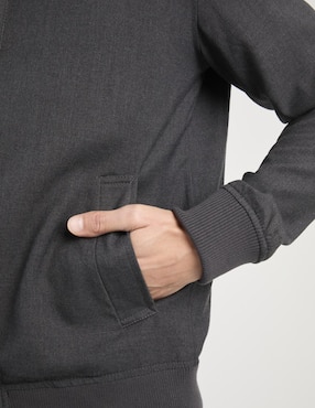 Chamarra tipo bomber Contempo con bolsillos para hombre