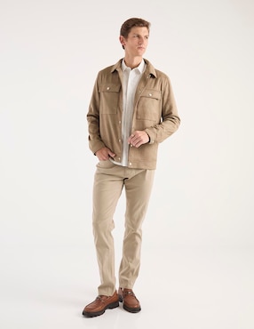 Camisa casual Contempo manga corta para hombre