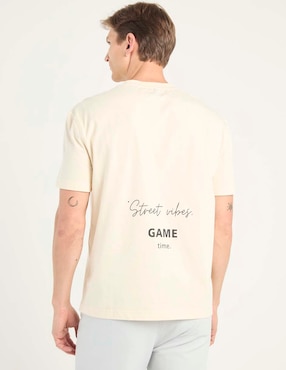 Playera Contempo cuello redondo para hombre