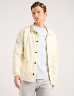 Chamarra denim Contempo de mezclilla para hombre