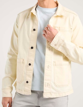 Chamarra denim Contempo de mezclilla para hombre
