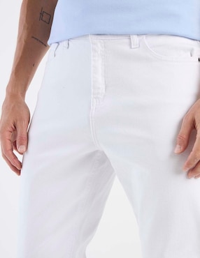 Jeans slim Contempo lavado claro para hombre